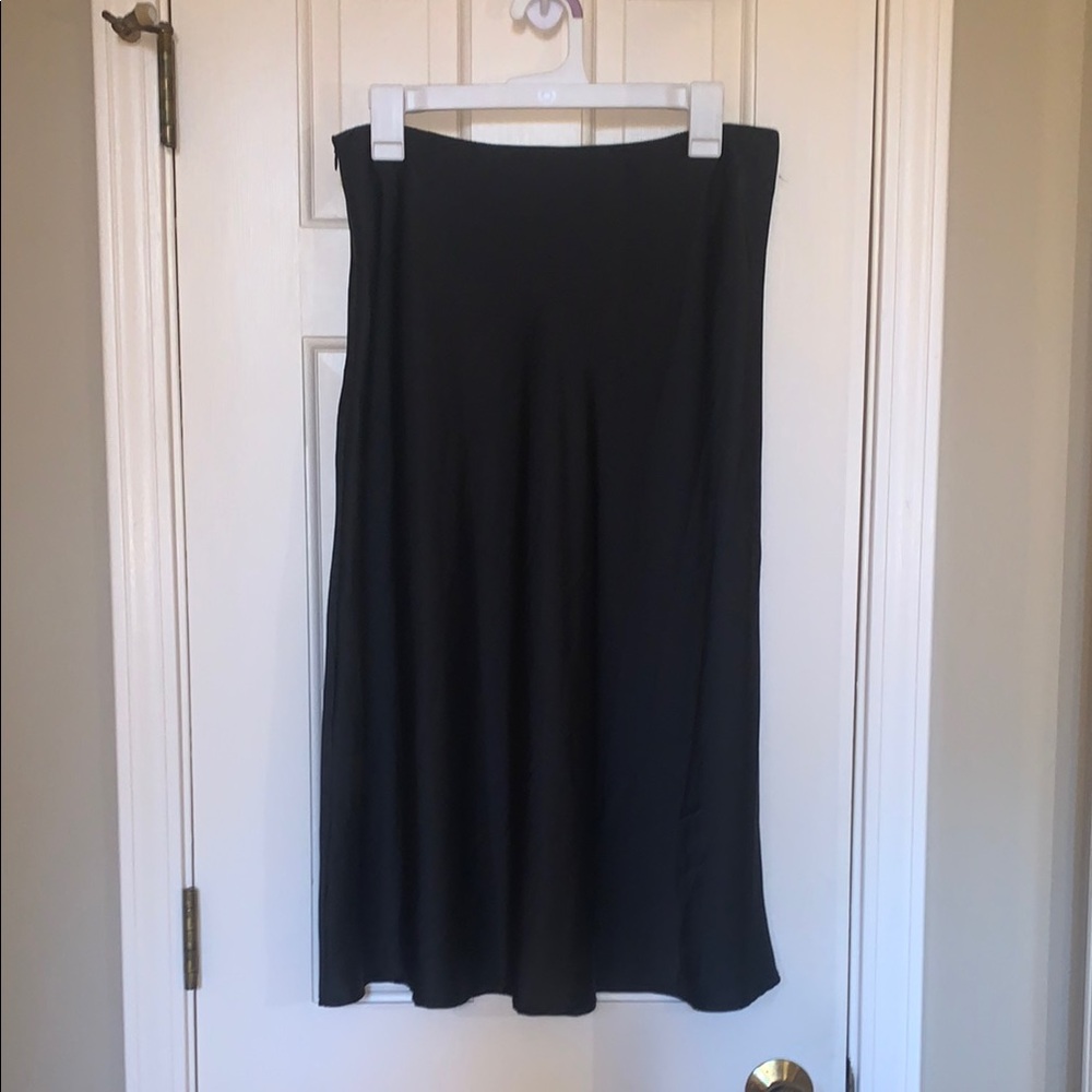 SHEIN Classic Black Midi Skirt